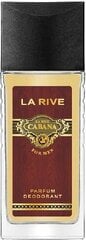 Parfimēts izsmidzināms dezodorants vīriešiem La Rive for Men Cabana, 80 ml cena un informācija | Parfimēta vīriešu kosmētika | 220.lv