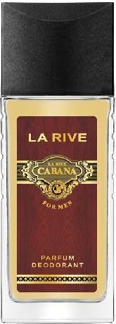 Parfimēts izsmidzināms dezodorants vīriešiem La Rive for Men Cabana, 80 ml цена и информация | Parfimēta vīriešu kosmētika | 220.lv