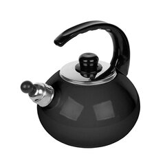 черный эмалированный чайник 2,5 л цена и информация | Электрочайники | 220.lv