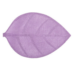 коврик из натуральных листьев 33x48 см, фиолетовый цена и информация | Скатерти, салфетки | 220.lv