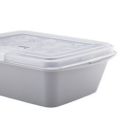 контейнер для микроволновой печи 1,6 л цена и информация | Посуда для хранения еды | 220.lv