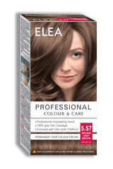 Стойкая крем-краска для волос Elea Professional Colour&Care 5.7 Golden Light brown, 123 мл цена и информация | Краска для волос | 220.lv