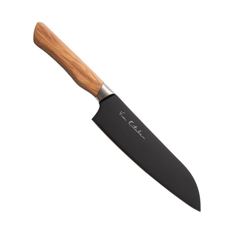 Japāņu virtuves nazis Santoku Satake Olive Black цена и информация | Naži un to piederumi | 220.lv