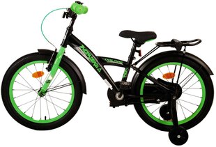 Bērnu velosipēds Volare Thombike, 18", melns/zaļš цена и информация | Велосипеды | 220.lv