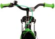 Bērnu velosipēds Volare Thombike, 18", melns/zaļš цена и информация | Velosipēdi | 220.lv