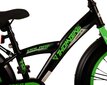 Bērnu velosipēds Volare Thombike, 18", melns/zaļš цена и информация | Velosipēdi | 220.lv