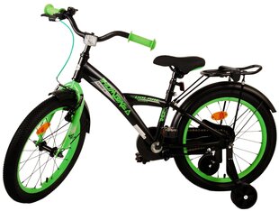 Bērnu velosipēds Volare Thombike, 18", melns/zaļš цена и информация | Велосипеды | 220.lv