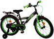 Bērnu velosipēds Volare Thombike, 18", melns/zaļš цена и информация | Velosipēdi | 220.lv