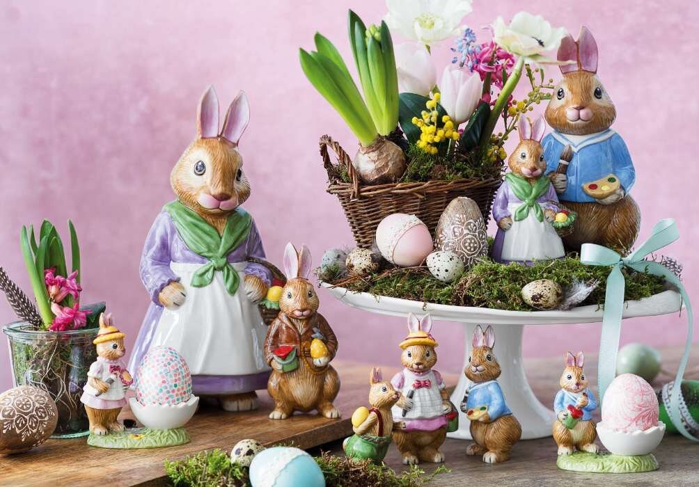 Truša figūra Villeroy & Boch Bunny Tales Anna, 12cm cena un informācija | Svētku dekorācijas | 220.lv