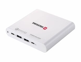 Swissten Premium Сетевое зарядное устройство Notebooks and MacBook / 87W / PD3.0 / QC3.0 / PPS / цена и информация | Зарядные устройства для ноутбуков | 220.lv