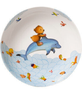 Villeroy & Boch zupas šķīvis Happy as a Bear, 19,5cm цена и информация | Trauki, šķīvji, pusdienu servīzes | 220.lv