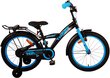 Bērnu velosipēds Volare Thombike, 18", melns/zils цена и информация | Velosipēdi | 220.lv