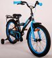 Bērnu velosipēds Volare Thombike, 18", melns/zils цена и информация | Velosipēdi | 220.lv