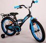 Bērnu velosipēds Volare Thombike, 18", melns/zils цена и информация | Velosipēdi | 220.lv