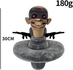 Plīša rotaļlieta HappyJoe Skibidi Toilet Armed, 27 cm цена и информация | Мягкие игрушки | 220.lv