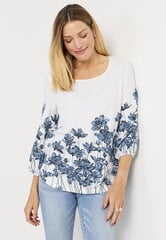 Женская блузка Cellbes ENGLA, белый-цветочный цена и информация | Женские блузки, рубашки | 220.lv