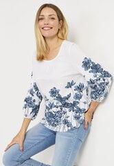 Женская блузка Cellbes ENGLA, белый-цветочный цена и информация | Женские блузки, рубашки | 220.lv