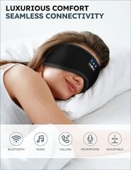 Маска на глаза для сна с наушниками и Bluetooth  цена и информация | Приборы для ухода за лицом | 220.lv