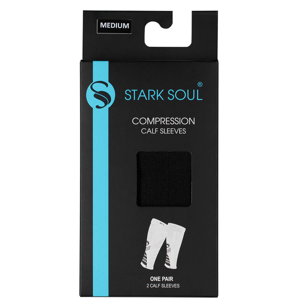 Sporta kompresijas apakšstilbu uzmavas Stark Soul®, 1 pāris цена и информация | Vīriešu zeķes | 220.lv