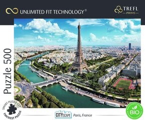 Puzle Tīģera sanāksme, Parīze, Francija Unlimited Fit Technologyz, 500 d. cena un informācija | Puzles, 3D puzles | 220.lv