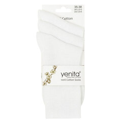Хлопчатобумажные черные премиум класса носки Yenita® 100% (3 пары) цена и информация | Мужские носки | 220.lv
