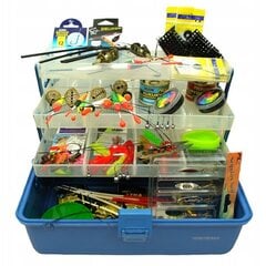 Ящик для рыбалки с дополнительными 246 аксессуарами цена и информация | Рыболовные ящики, чехлы и рюкзаки | 220.lv