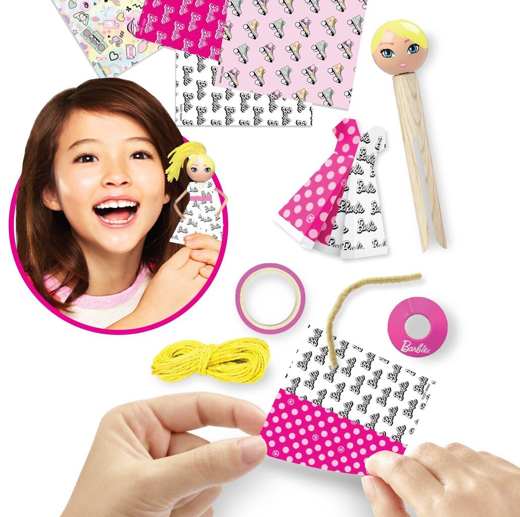 Lelle Barbie Maker Kitz Fashion Origami Studio Creative Kit, BTBA-C03 цена и информация | Rotaļlietas meitenēm | 220.lv