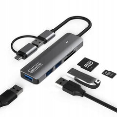 Combo Zenwire HUB 7in1 цена и информация | Адаптеры и USB разветвители | 220.lv