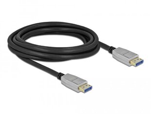 Delock DisplayPort, 3 m cena un informācija | Kabeļi un vadi | 220.lv