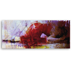 Масляная картина Женщина в красном платье цена и информация | Картины | 220.lv