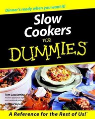 Slow Cookers For Dummies цена и информация | Книги рецептов | 220.lv