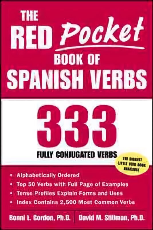 Red Pocket Book of Spanish Verbs цена и информация | Svešvalodu mācību materiāli | 220.lv