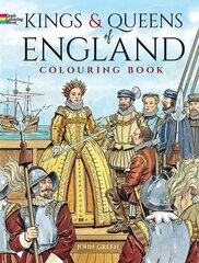 Kings and Queens of England Coloring Book cena un informācija | Grāmatas mazuļiem | 220.lv