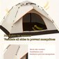 Automātiskā telts, pelēka cena un informācija | Teltis | 220.lv