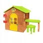 Rotaļu namiņš bērniem Mochtoys, brūns, 120.5x175x122 cm цена и информация | Bērnu rotaļu laukumi, mājiņas | 220.lv