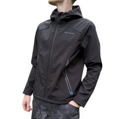Куртка софтшелл мужская Kutook, черная цена и информация | Мужские куртки | 220.lv