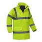 Vīriešu atstarojošā jaka Work Idea, dzeltena cena un informācija | Darba apģērbi | 220.lv