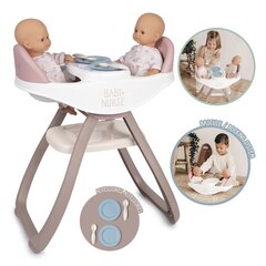 Dvīņu barošanas krēsls Baby Nurse Smoby cena un informācija | Rotaļlietas meitenēm | 220.lv