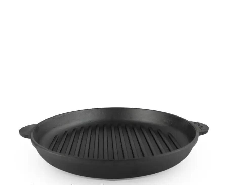 Panna čuguna "Monolith" grill 300x35 mm ТМ "BRIZOLL" cena un informācija | Pannas | 220.lv