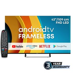 Android LEDTV43A1T2 цена и информация | Телевизоры | 220.lv