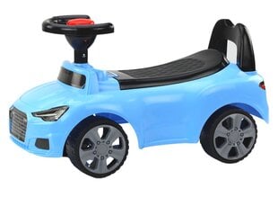 Самокат QX-3396 Lean Toys со спинкой, синий цена и информация | Игрушки для малышей | 220.lv
