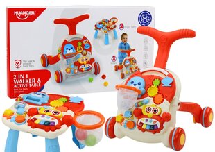Interaktīva izglītojoša rotaļlieta 2in1, sarkana cena un informācija | Rotaļlietas zīdaiņiem | 220.lv