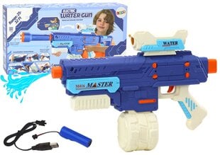 Uzlādējama automātiskā ūdens pistole M416, zila/balta cena un informācija | Ūdens, smilšu un pludmales rotaļlietas | 220.lv