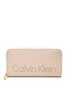 Calvin Klein maciņš sievietēm K60K609191 VHB, bēšs cena un informācija | Sieviešu maki, karšu maki | 220.lv