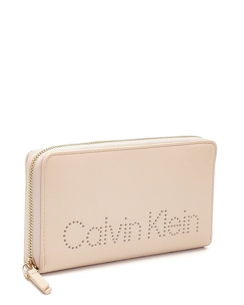 Calvin Klein maciņš sievietēm K60K609191 VHB, bēšs цена и информация | Sieviešu maki, karšu maki | 220.lv