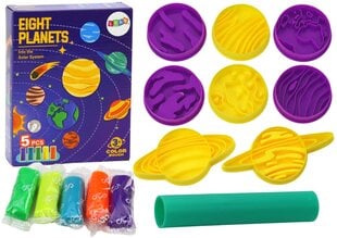 Plastilīna komplekts ar planētu veidnēm cena un informācija | Modelēšanas un zīmēšanas piederumi | 220.lv