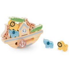 Balansēšanas laiva - koka arkādes spēle cena un informācija | Rotaļlietas zīdaiņiem | 220.lv