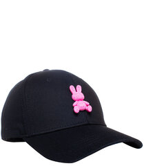 Bērnu beisbola cepure, melna 17789-uniw cena un informācija | Cepures, cimdi, šalles meitenēm | 220.lv