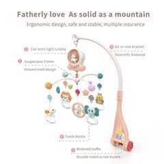 Mūzikas karuselis ar tālvadības pulti cena un informācija | Rotaļlietas zīdaiņiem | 220.lv