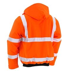 Texxor 4119 Предупреждающая защита пилотная куртка Whistler водонепроницаемая, ветряная рабочая куртка Orange M, S, S цена и информация | Рабочая одежда | 220.lv